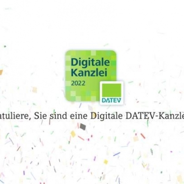 Auszeichnung Digitale DATEV-Kanzlei